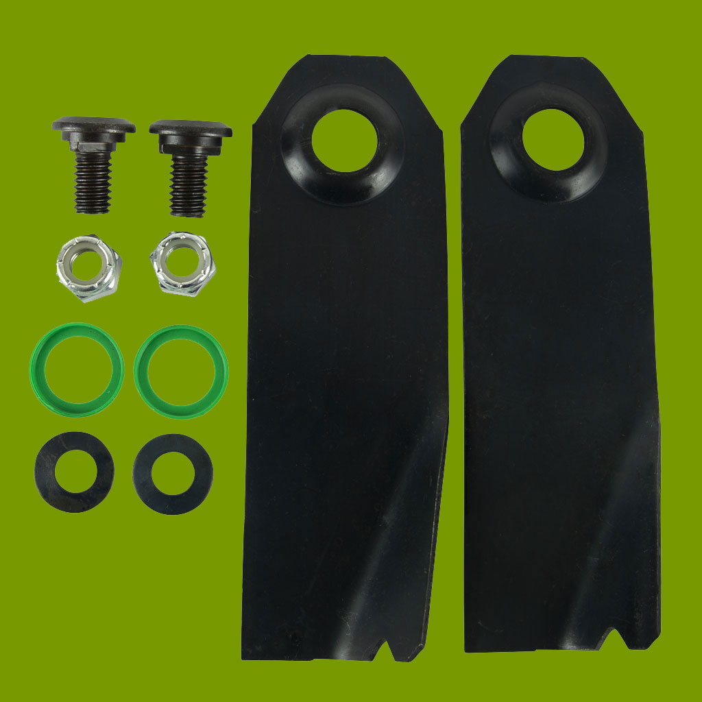 (image for) Victa Lawn Mower Swing Back Blade and Bolt Set CA09319S, CA09470A, CA09470S, BNC6490